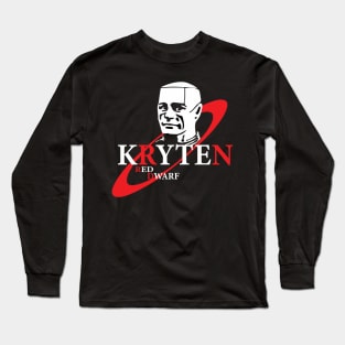 Kryten Red Dwarf Funny Comedy Long Sleeve T-Shirt